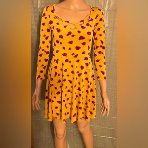 Cute mini skater dress